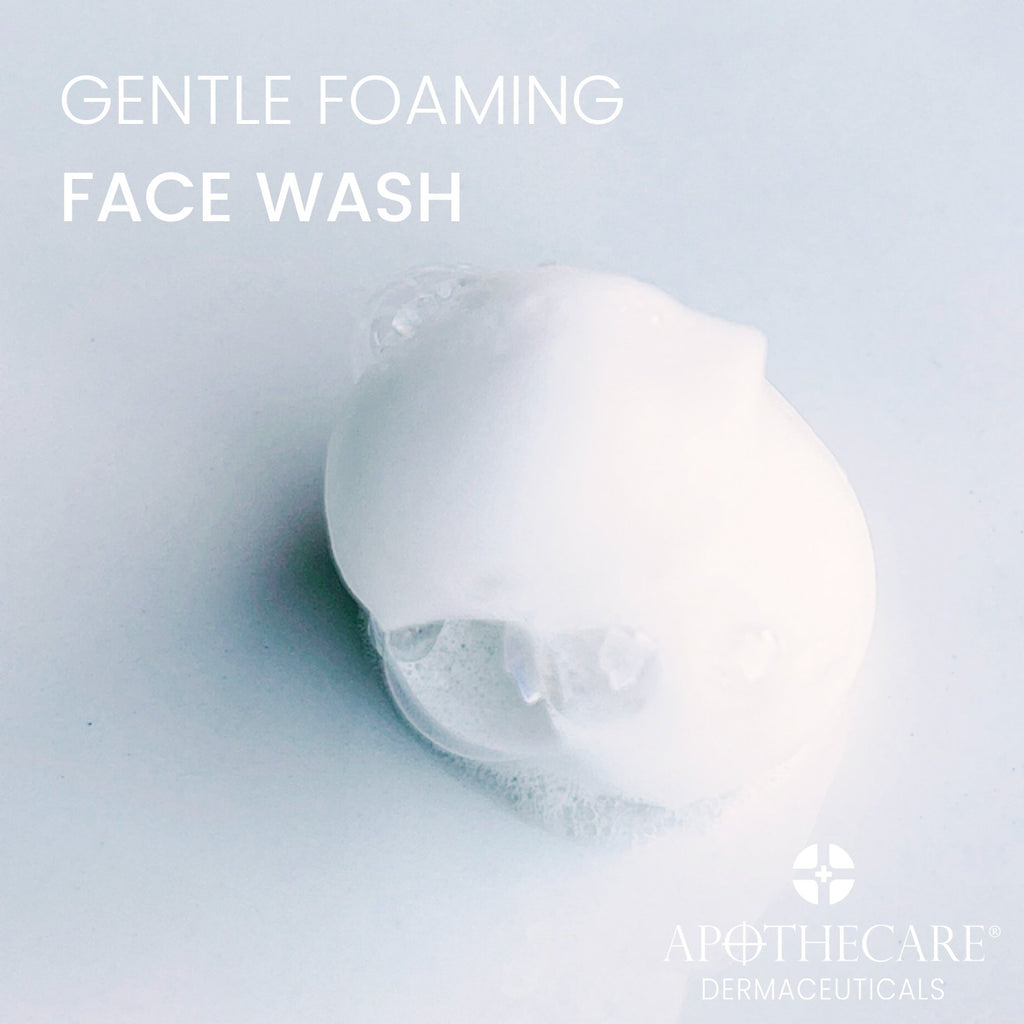 Apothecare Gentle Foaming Face Wash is the first product to launch in our CLEANSE collection.